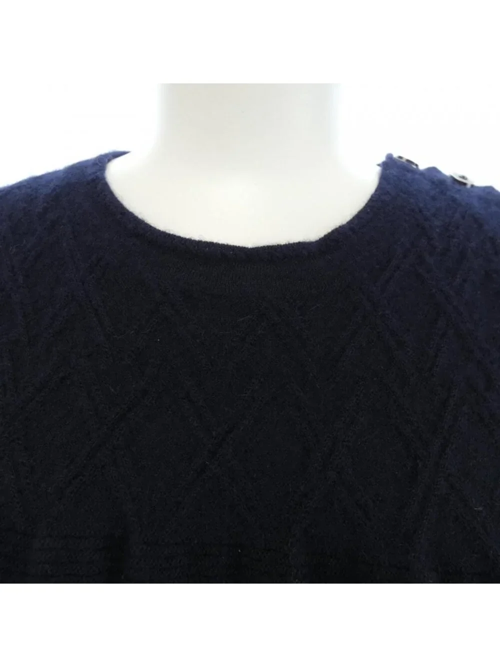Chanel Knit Sweater Navy